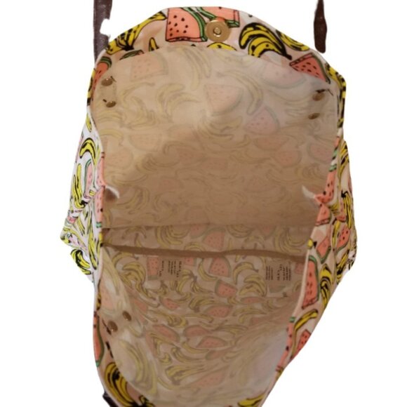 Fruit Print Canvas Tote Bag 🍉 - Picture 5 of 6